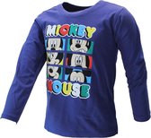 Disney Mickey Mouse Longsleeve Shirt Kids Paars - Officiële Merch