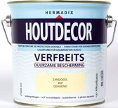 Hermadix Houtdecor Verfbeits Dekkend - 2,5 liter - 602 Zandgeel