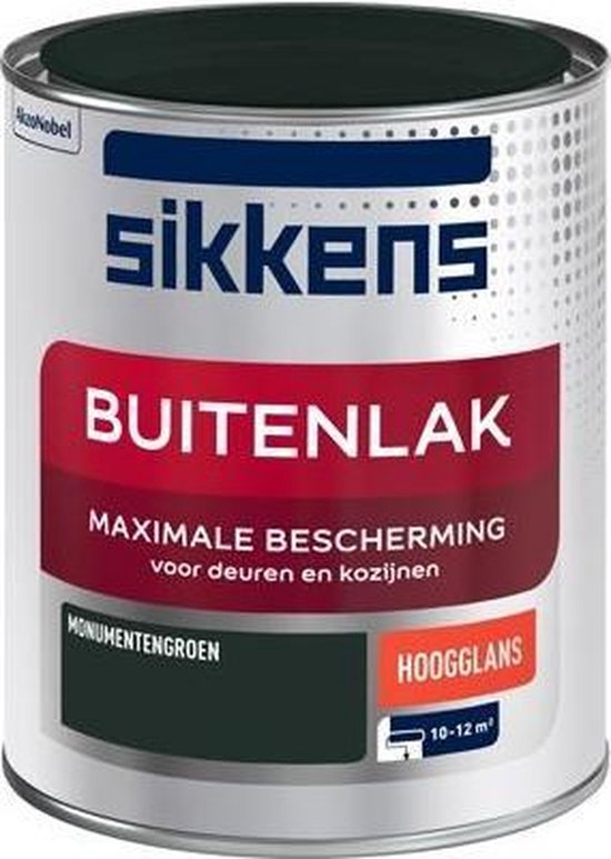 Sikkens Buitenlak - Hoogglans - Monumentengroen - 750 ml