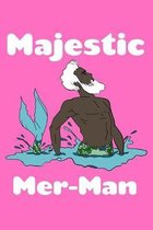 Majestic Mer Man: Fishing Logbook Journal