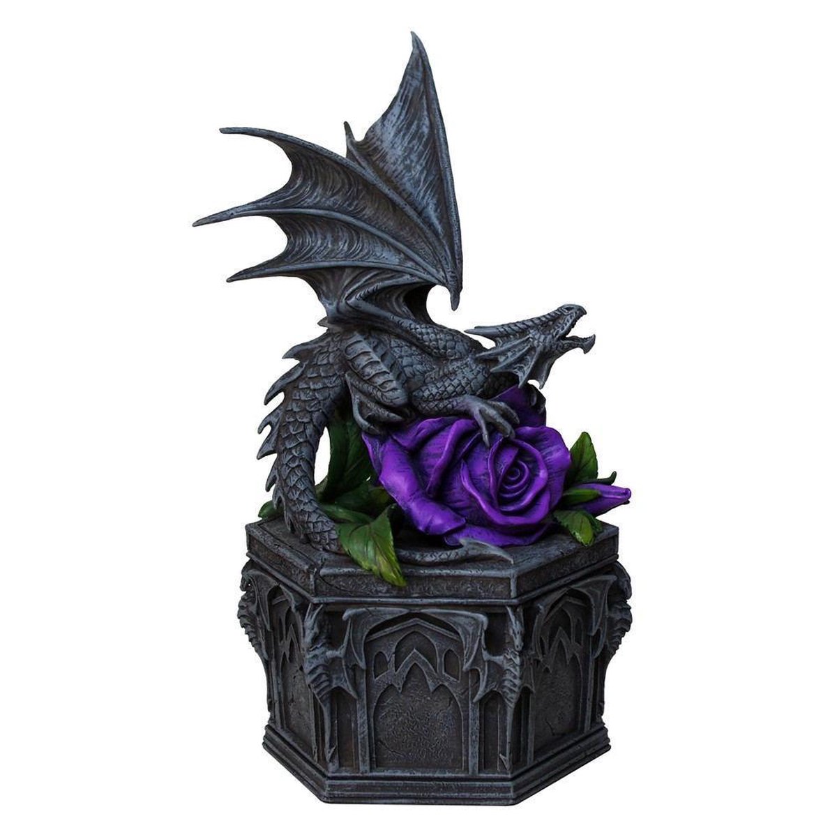 Nemesis Now Decoratieve opbergdoos Dragon Beauty Multicolours