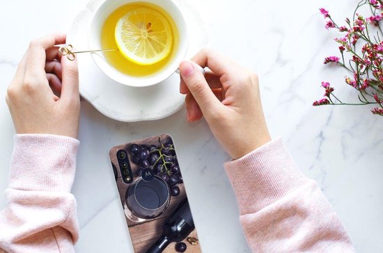 Bumper Housse Etui pour Motorola Moto G8 Power Lite Coque Wijn