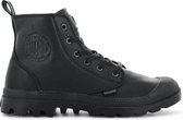 Palladium - Pampa Leather ESS U - Leren Schoenen - 38 - Zwart