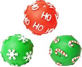 Duvo+ Vinyl kerstballen assorti xmas ø7,5cm-ø9cm, LET OP ! GEEN KEUZE MOGELIJK !!