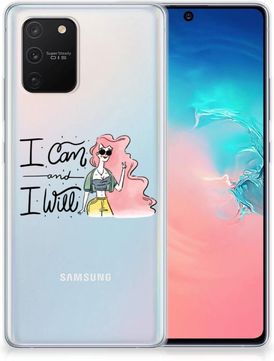 Samsung Galaxy S10 Lite Telefoonhoesje met Naam i Can