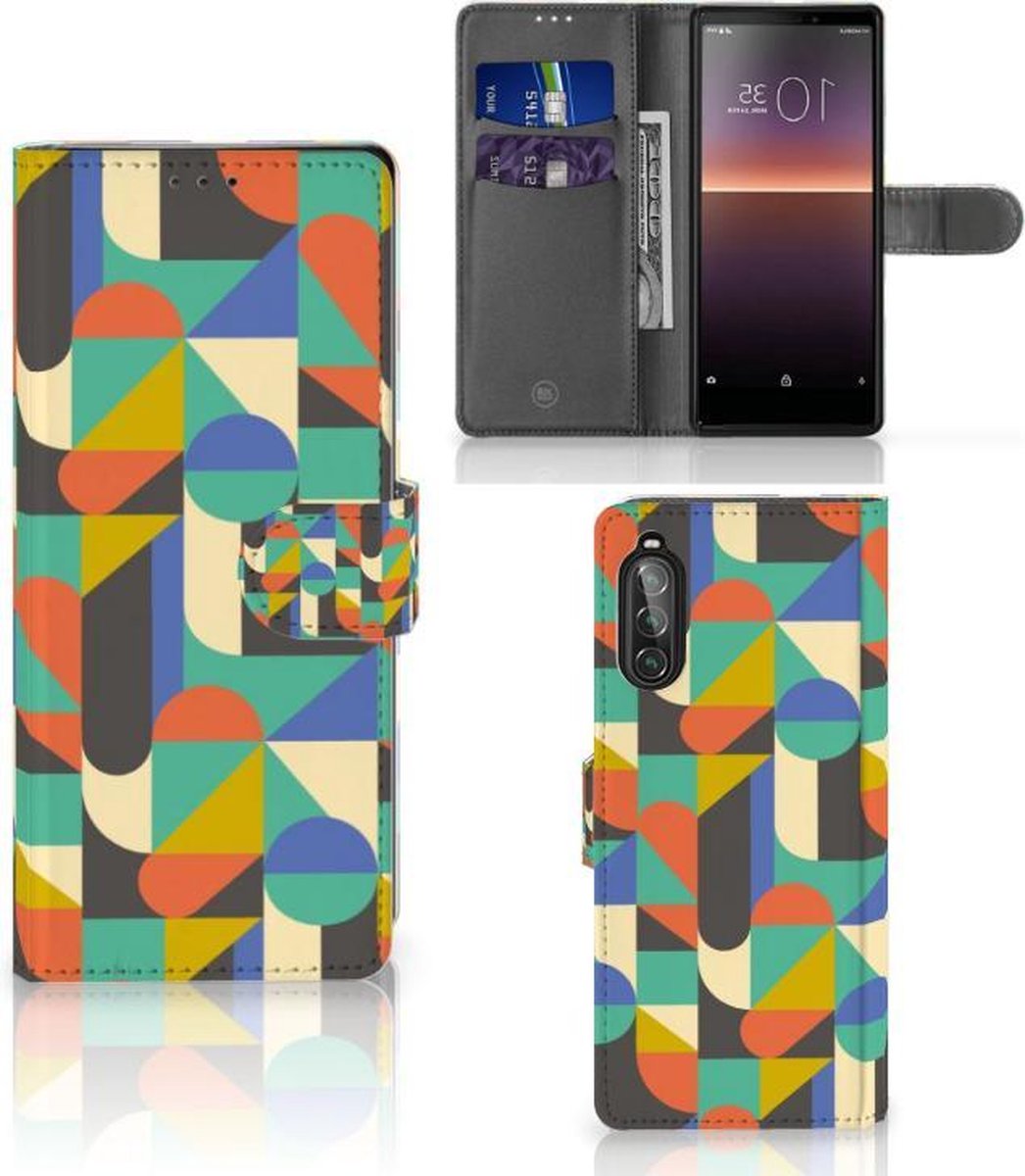 Sony Xperia 10 II Telefoon Hoesje Funky Retro