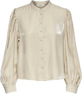 Only Blouse Onlabigale Life Ls Dnm Blouse Qyt 15210023 Macadamia Dames Maat - W42