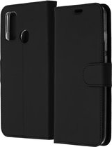 Huawei P Smart (2020) Hoesje Met Pasjeshouder - Accezz Wallet Softcase Bookcase - Zwart