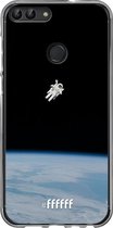 Huawei P Smart (2018) Hoesje Transparant TPU Case - Spacewalk #ffffff