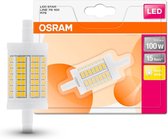 OSRAM 4058075138483 LED-lamp Energielabel A++ (A++ - E) R7s Staaf 11.5 W = 100 W Warmwit (Ø x l) 28 mm x 78 mm 1 stuk(s)
