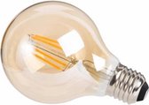 Rox Living Decoratieve Led-lamp 17,5 Cm E27 4w Roestbruin