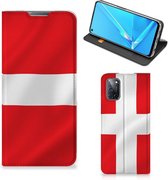 Telefoon Hoesje OPPO A52 | A72 Book Case Deense Vlag