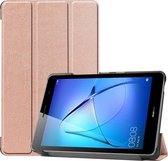Huawei MatePad T8 Tri-Fold Book Case - RosÃ© Goud