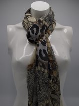 Dames sjaal beige