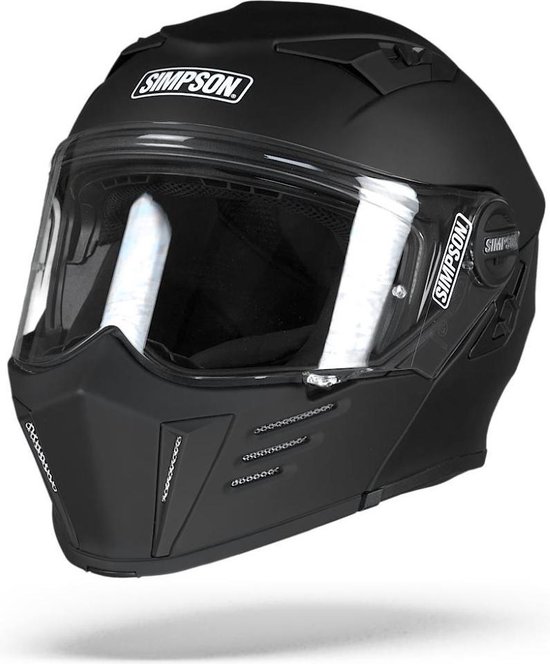 Simpson Helmet Darksome Matt Black 63XXL bol