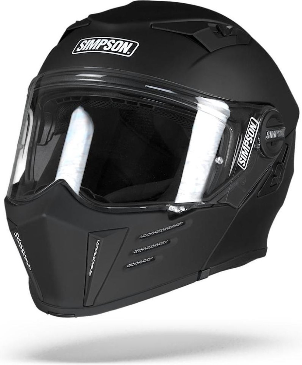 Simpson Helmet Darksome Matt Black 63-XXL