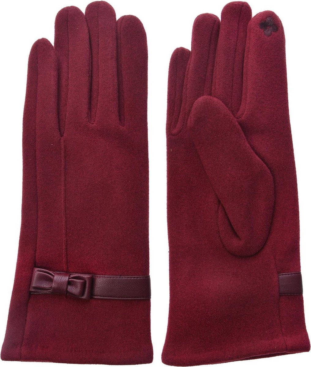 Melady Handschoenen Winter 8x24 cm Rood Polyester
