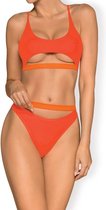 Obsessive Miamelle Sensuele Bikini - Bikiniset - Maat L - Oranje