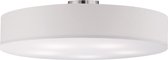 LED Plafondlamp - Plafondverlichting - Trion Hotia - E27 Fitting - 5-lichts - Rond - Mat Wit - Aluminium - BSE