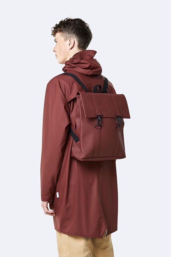 Rains Msn Bag Mini Unisex One Size Rood