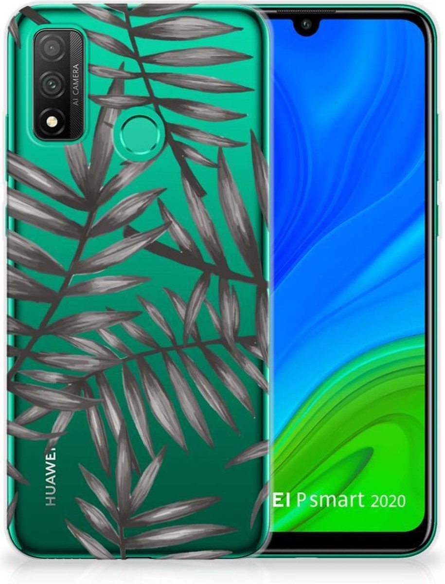Huawei P Smart 2020 TPU Case Leaves Grey