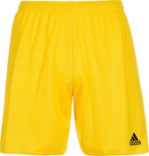 Adidas Parma 16 Short (Met Binnenslip) - Geel / Zwart | Maat: L