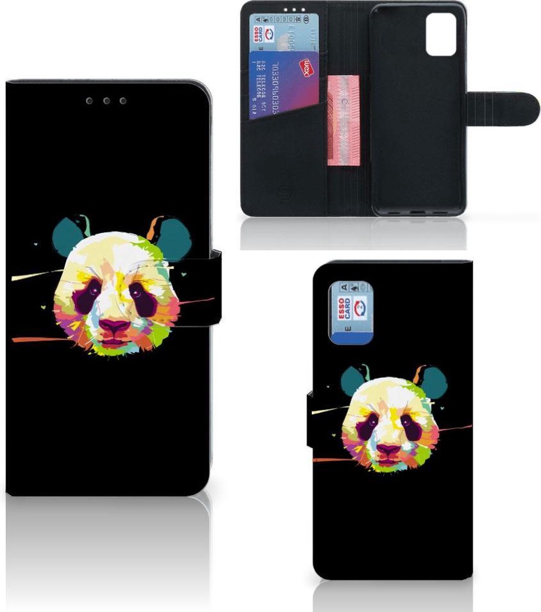 Samsung Galaxy A31 Leuk Hoesje Panda Color