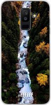 Samsung Galaxy A6 Plus (2018) Hoesje Transparant TPU Case - Forest River #ffffff