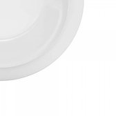 Servies Ornamin Klassik: 15,6 cm onderbord - egaal wit