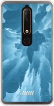 Nokia 6 (2018) Hoesje Transparant TPU Case - Ice Stalactite #ffffff
