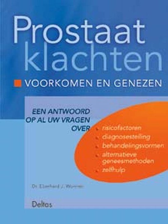 Cover van het boek 'Prostaatklachten voorkomen en genezen'