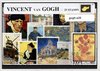 Afbeelding van het spelletje Vincent van Gogh – Luxe postzegel pakket (A6 formaat) : collectie van 25 verschillende postzegels van Vincent van Gogh – kan als ansichtkaart in een A6 envelop, souvenir, cadeau, kado, geschenk, kaart, portret, schilder, museum, parijs, zonnebloemen