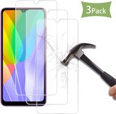 Huawei Y6p / Honor 9A Screenprotector Glas - Tempered Glass Screen Protector - 3x AR QUALITY