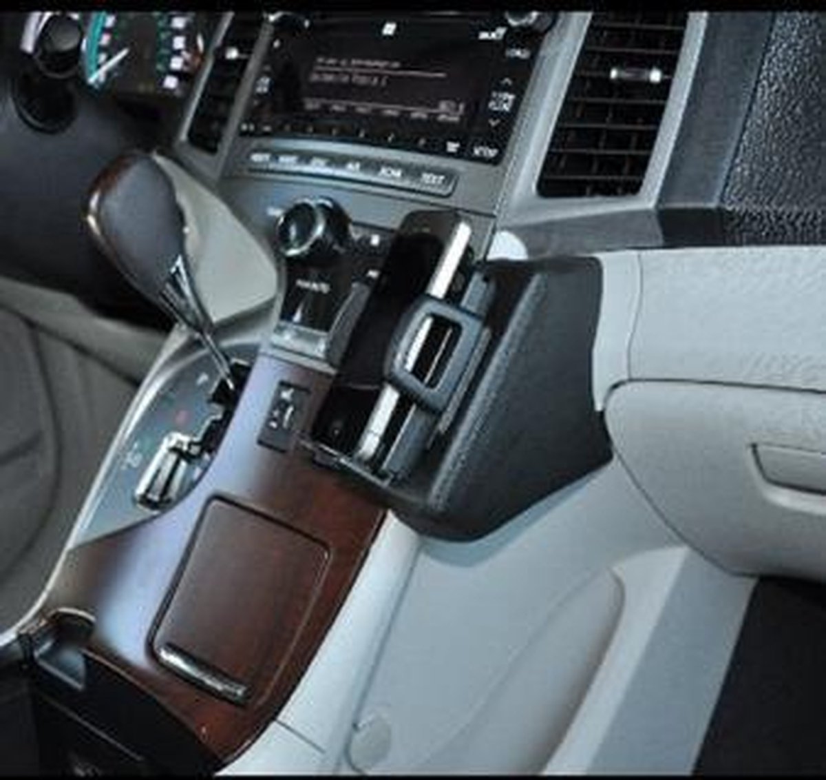Houder - Toyota Venza + USA 2009-2012 Kleur: Zwart