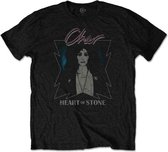 Cher Heren Tshirt -M- Heart Of Stone Zwart