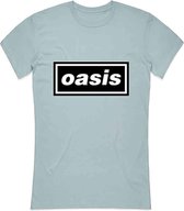 Oasis Dames Tshirt -XL- Decca Logo Blauw