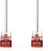 Nedis CAT6-kabel | RJ45 Male | RJ45 Male | S/FTP | 20.0 m | Rond | LSZH | Wit | Polybag