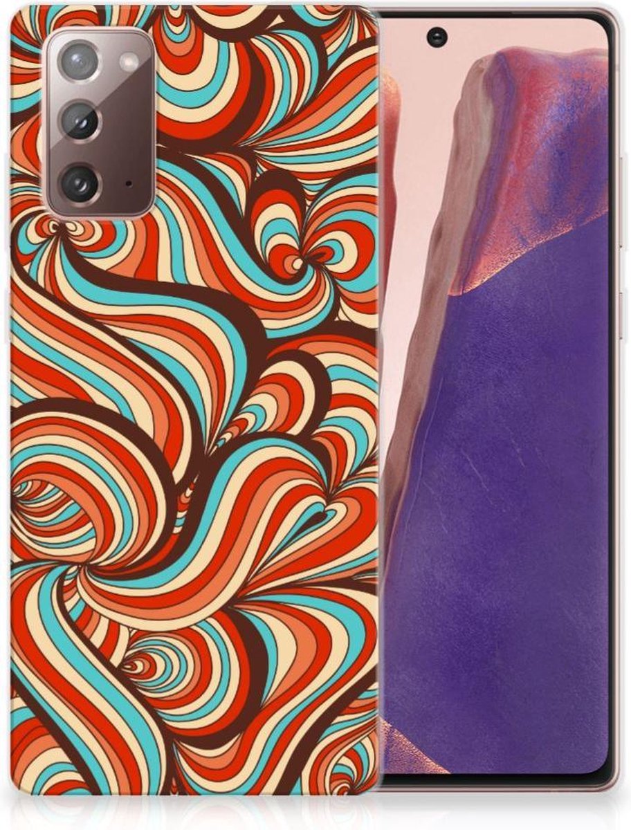 TPU Hoesje voor Samsung Note 20 Hoesje maken Retro