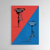 Successful People - Walljar - Wanddecoratie - Poster