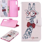 Samsung Galaxy A70 / A70S  Bookcase hoesje - Giraffe