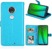 Motorola Moto G7 / G7 Plus hoesje book case turquoise