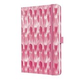 Sigel - notitieboek - A5 - Jolie Beauty - hardcover - 174 pagina's - lijn - 80 grams papier - Pink Blend - SI-JN331