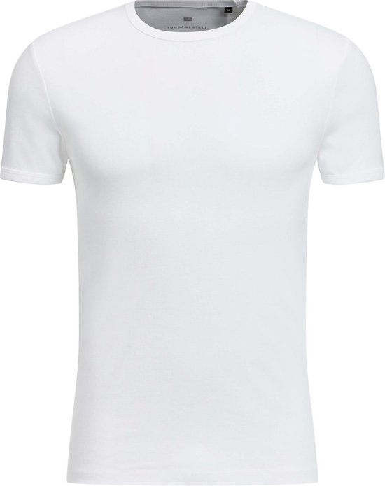 WE Fashion Heren T-shirt van biologisch katoen - Maat S | bol.com