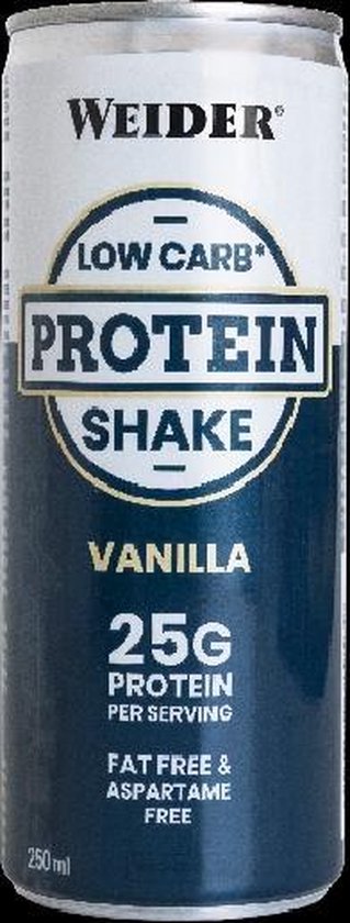 Bol Com Weider Low Carb Protein Shake Vainilla 250ml