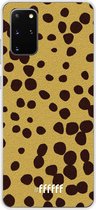 Samsung Galaxy S20+ Hoesje Transparant TPU Case - Cheetah Print #ffffff