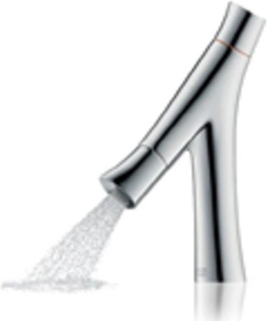 Mélangeur de lavabo à deux robinets, chrome