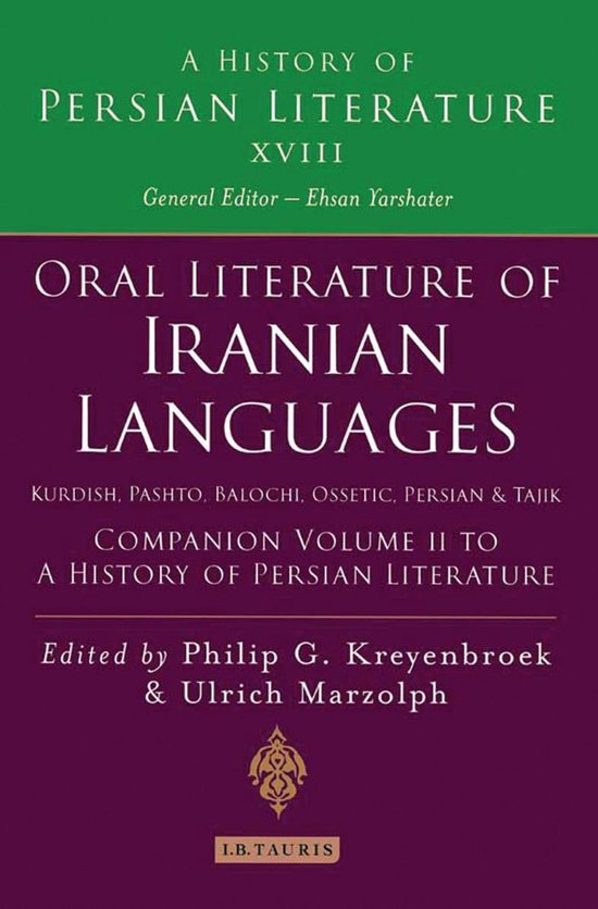 Oral Literature of Iranian Languages: Kurdish, Pashto, Baloc ... - cover