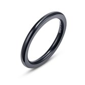 Twice As Nice Ring in edelstaal, 2.5 mm  62