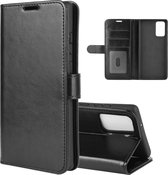 Samsung Galaxy Note 20 hoesje - Wallet bookcase - Zwart - GSM Hoesje - Telefoonhoesje Geschikt Voor: Samsung Galaxy Note 20
