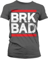 Breaking Bad Dames Tshirt -S- BRK BAD Grijs